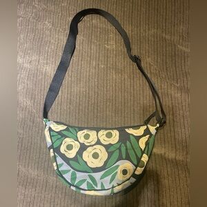 Marimekko x Uniqlo 2024 limited edition cotton crescent shoulder bag mint new!